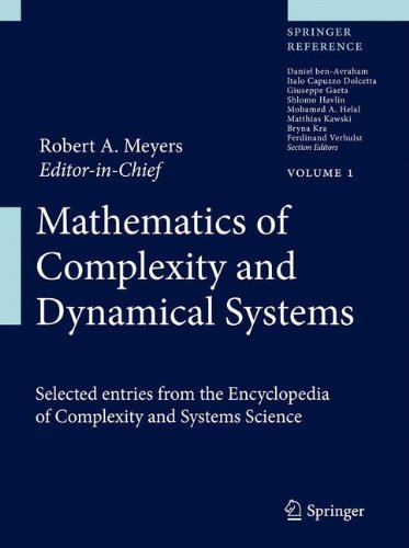 Mathematics Of Complexity And Dynamical Systems 2011th Edition Robert A Meyers