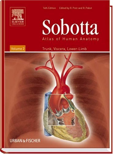 Sobotta Atlas Of Human Anatomy Trunk Viscera Lower Limb 14th Edition Johannes Sobotta