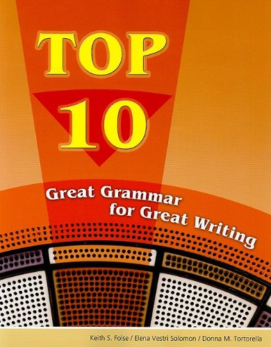 Top 10 Great Grammar For Great Writing 1st Edition Keith S Folse