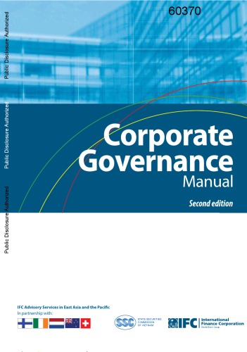 Corporate Governance Manual Second Edition International Finance Corporation