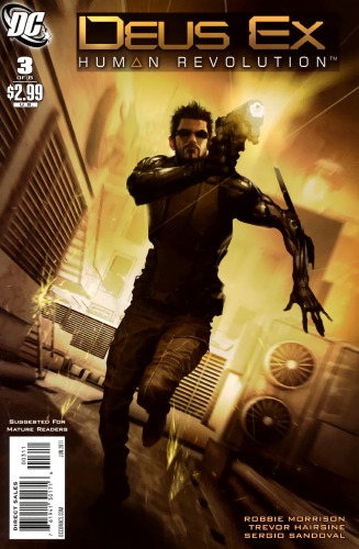 Deus Ex 3 Issue 3rd Robbie Morrison