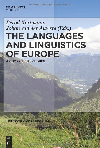 The Languages And Linguistics Of Europe A Comprehensive Guide Bernd Kortmann