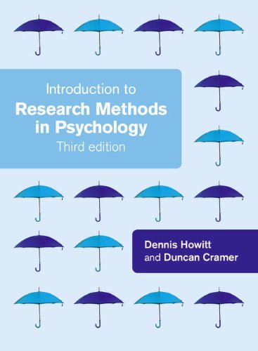 Introduction To Research Methods In Psychology 3rd Edition Dennis Howitt