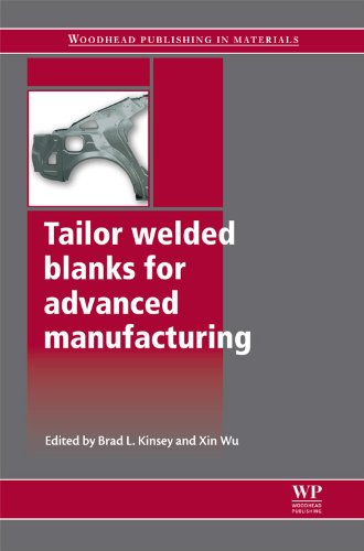 Tailor Welded Blanks For Advanced Manufacturing Brad Kinsey Xin Wu