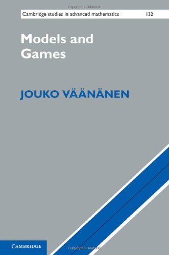 Models And Games 1st Edition Jouko Vnnen