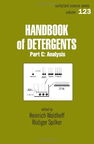 Handbook Of Detergents Part C Analysis Surfactant Science 1st Edition Heinrich Waldhoff