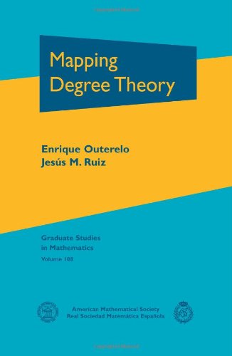 Mapping Degree Theory Enrique Outerelo Jess M Ruiz