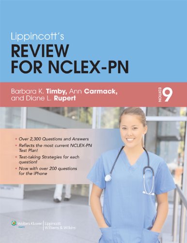 Lippincotts Review For Nclexpn 9th Edition Lippincotts State Board Review For Nclexpn 9th Edition Barbara Kuhn Timby