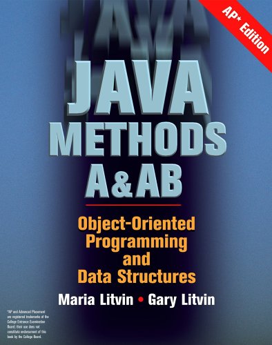 Java Methods A Ab Objectoriented Programming And Data Structures Student Maria Litvin