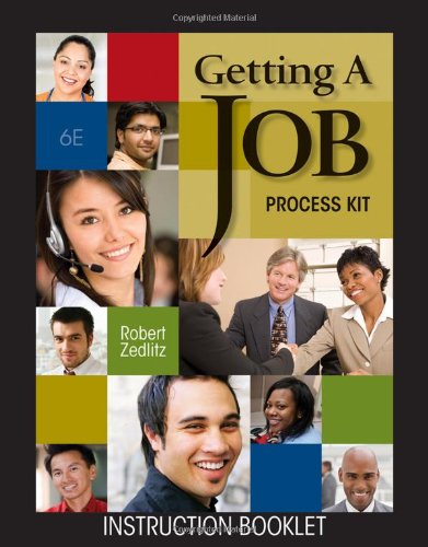 Getting A Job Process Kit 6th Edition Robert Zedlitz
