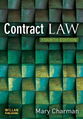 Contract Law 4th Edition Mary Charman