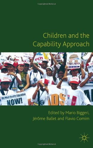 Children And The Capability Approach Studies In Childhood And Youth Mario Biggeri