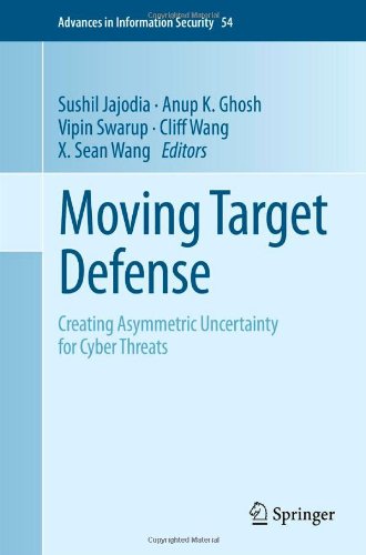 Moving Target Defense Creating Asymmetric Uncertainty For Cyber Threats 1st Edition Pratyusa K Manadhata