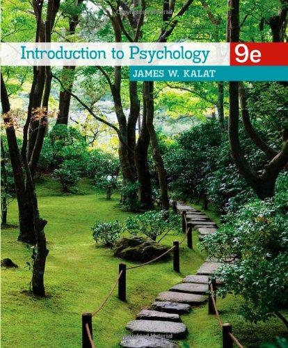 Introduction To Psychology 9th Edition James W Kalat