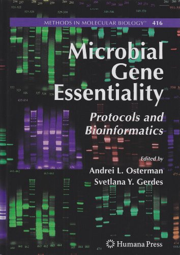 Microbial Gene Essentiality Protocols And Bioinformatics Methods In Molecular Biology Volume 416 1st Edition Andrei L Osterman