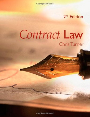 Contract Law Uk Edition 2nd Chris Turner