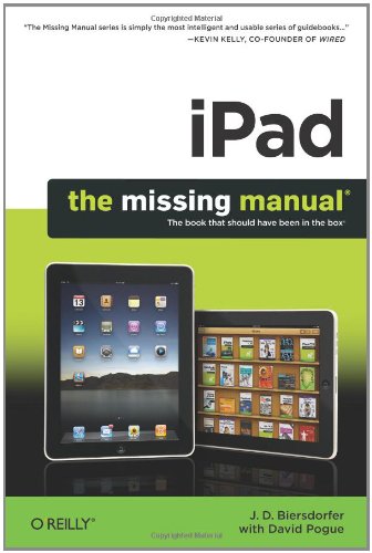 Ipad The Missing Manual 1st Edition J D Biersdorfer