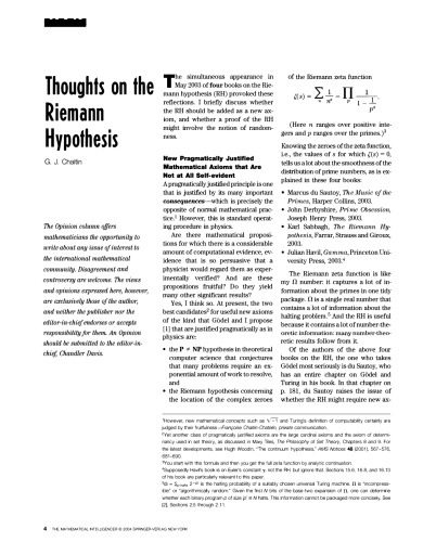 The Mathematical Intelligencer Volume 26 Issue 1 Ml Senechal