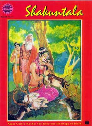 Amar Chitra Katha Shakuntala Dolat H Doongaji Ak Lavangia