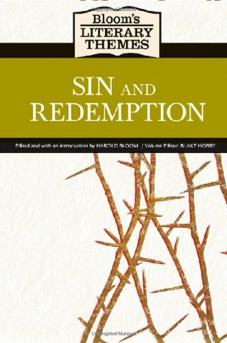 Sin And Redemption Harold Bloom Edited And With An Introduction By