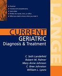 Current Geriatric Diagnosis And Treatment Lange Current 1st Edition Robert Palmer