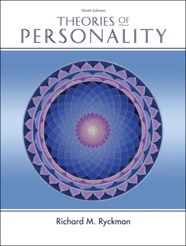 Theories Of Personality 9th Edition Richard M Ryckman