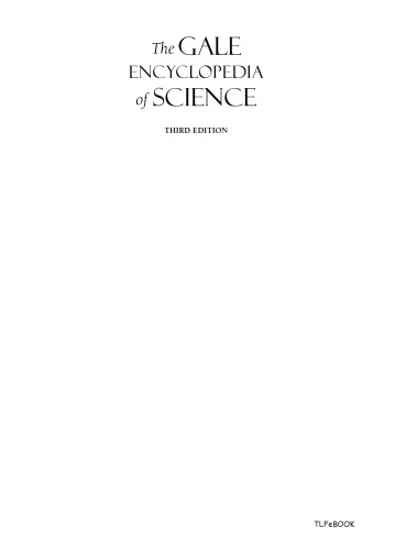 The Gale Encyclopedia Of Science Star Clusterzooplankton General Index 3rd K Lee Lerner