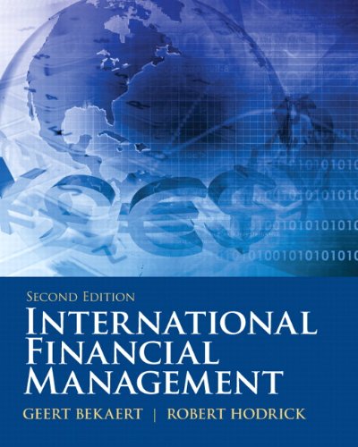 International Financial Management Second Edition Second Edition Geert Bekaert