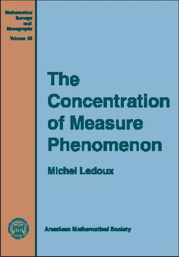 The Concentration Of Measure Phenomenon Michel Ledoux