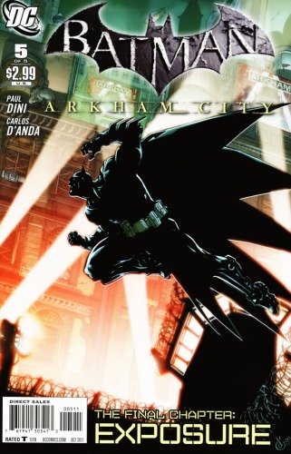 Batman Arkham City 5 Issue 5th Paul Dini