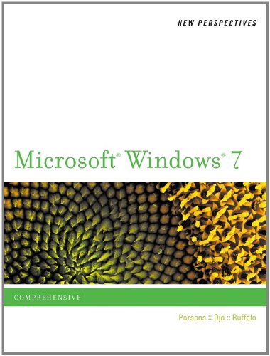New Perspectives On Microsoft Windows 7 Comprehensive New Perspectives Thomson Course Technology 1st Edition June Jamrich Parsons