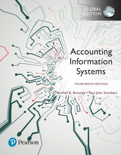 Accounting Information Systems Fourteenth Edition Romney Marshall B Steinbart