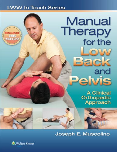 Manual Therapy For The Low Back And Pelvis A Clinical Orthopedic Approach 1st Edition Joseph E Muscolino