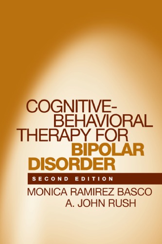 Cognitivebehavioral Therapy For Bipolar Disorder 2nd Ed Basco