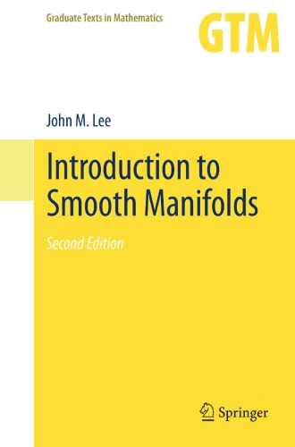 Introduction To Smooth Manifolds 2nd Ed Lee John M