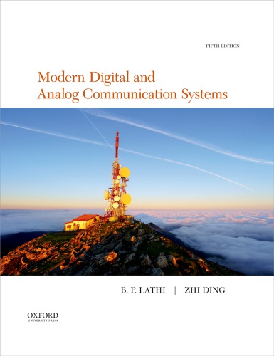 Modern Digital And Analog Communication Systems 5th B P Lathi