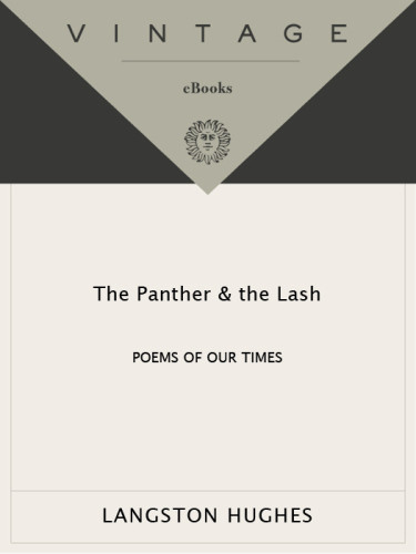 The Panther The Lash Poems Of Our Times 1st Vintage Classics Ed Hughes