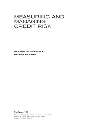 The Standard Poors Guide To Measuring And Managing Credit Risk Renault