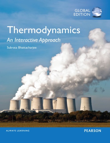 Thermodynamics An Interactive Approach Bhattacharjee Subrata