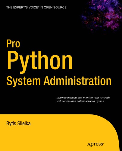 Pro Python System Administration Sileika Rytis