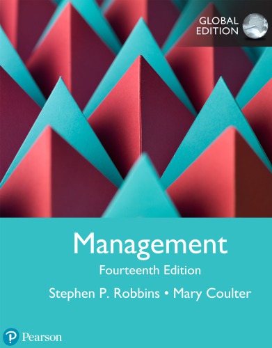 Management 14e Editionglobal Edition Robbins Stephen Pcoulter