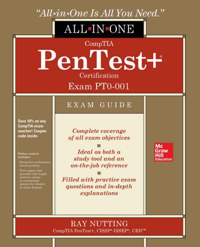 Comptia Pentest Certification Allinone Exam Guide Exam Pt0001 Nutting