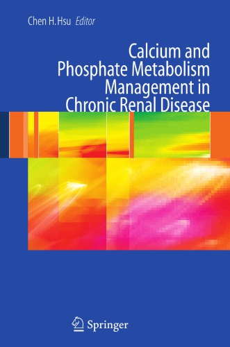Calcium And Phosphate Metabolism Management In Chronic Renal Disease Hsu