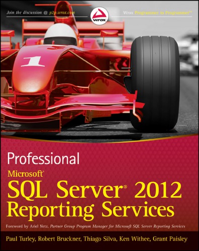 Professional Microsoft Sql Server 2012 Reporting Services 1 Auflage Bruckner