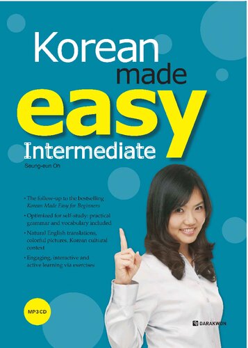 Korean Made Easy Intermediate English Ver 1st Edition Seungeun Oh
