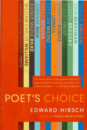 Poets Choice 1st Ed Hirsch Edward