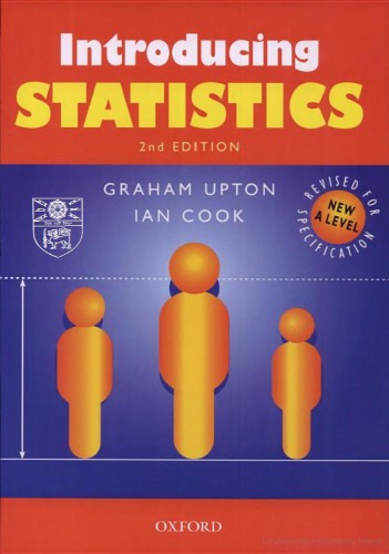 Introducing Statistics 2nd Ed Upton Graham J G Cook Ian T