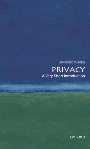 Privacy A Very Short Introduction Ebooks Corporation Wacks