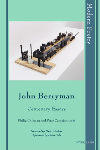 John Berryman Centenary Essays 1st New Ed Coleman Philipeditorcampion