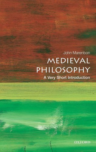 Medieval Philosophy A Very Short Introduction Marenbon John